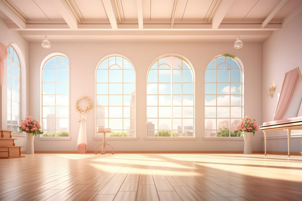 Flooring window room architecture. AI generated Image by rawpixel.