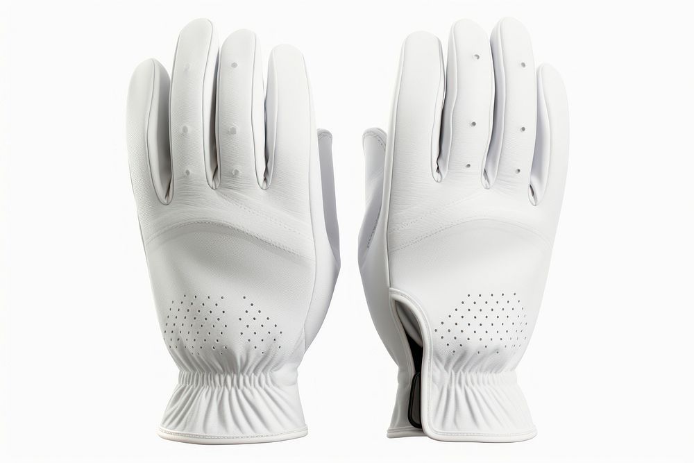 Glove sports white white background. AI generated Image by rawpixel.