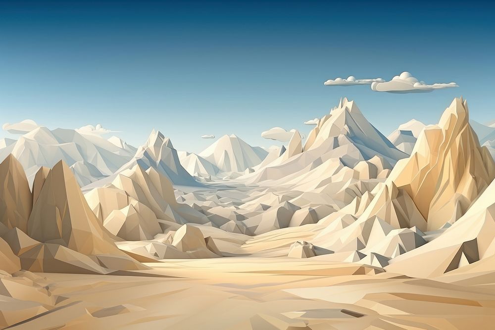 Mountain backgrounds landscape panoramic. AI generated Image by rawpixel.