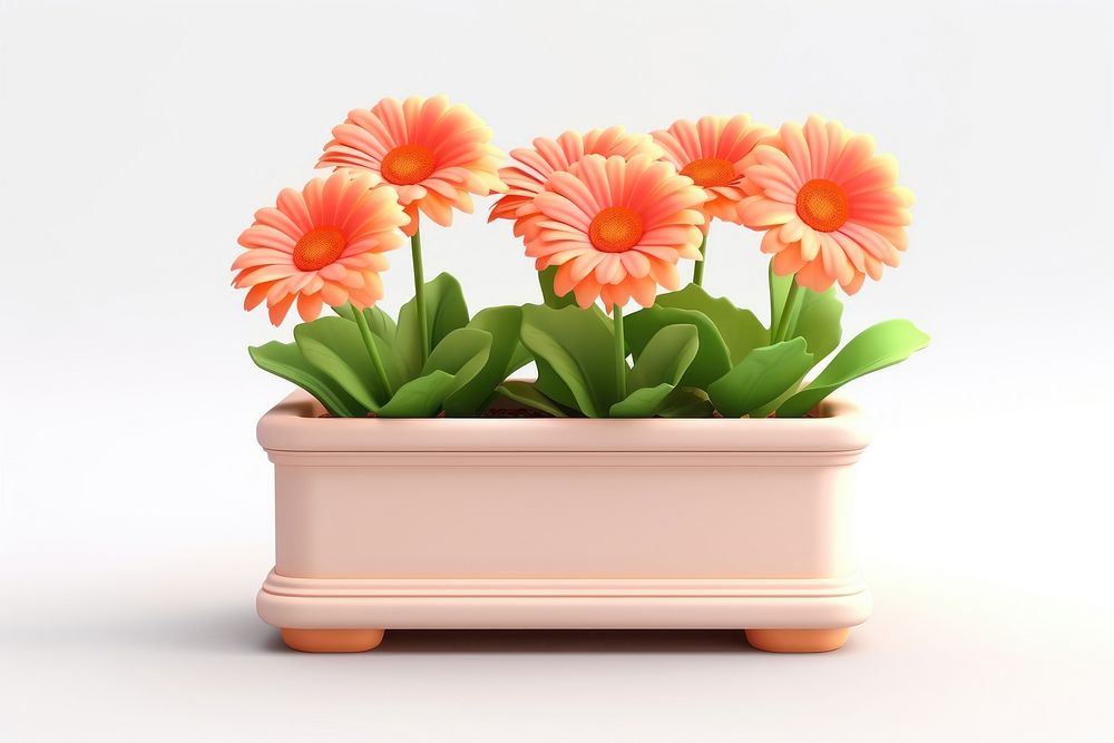 Flower plant petal daisy. AI generated Image by rawpixel.