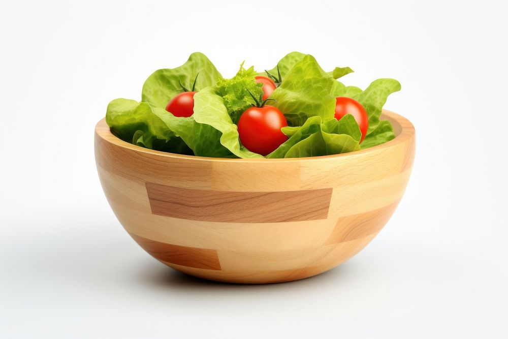 Bowl vegetable lettuce salad. AI generated Image by rawpixel.
