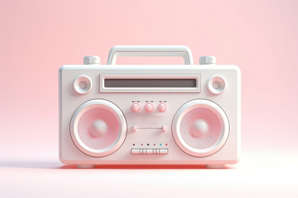 Electronics stereo radio cassette player. 