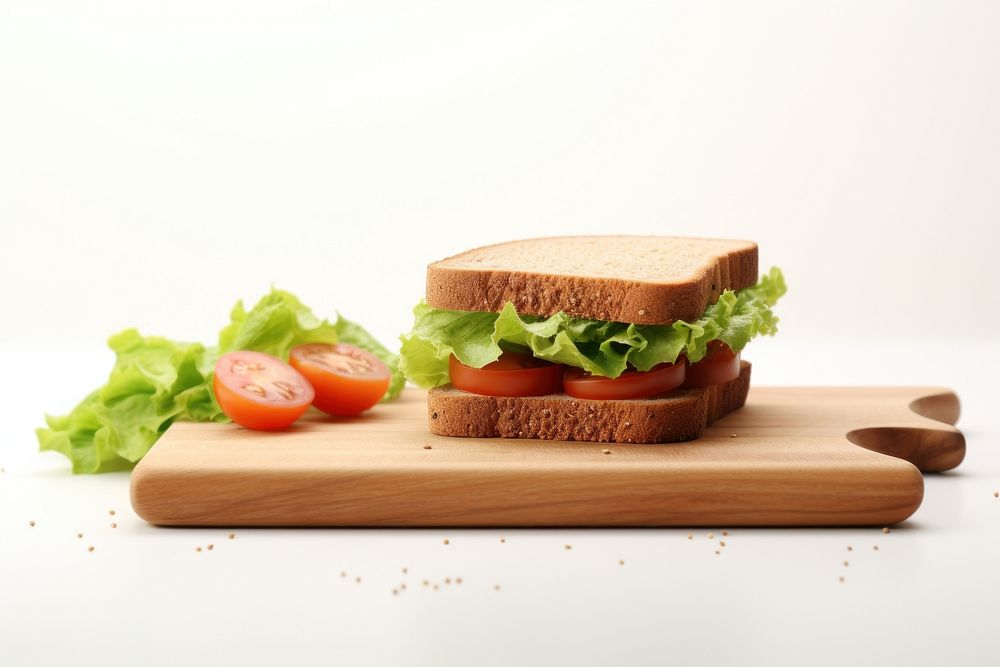 Sandwich food vegetable hamburger. AI generated Image by rawpixel.