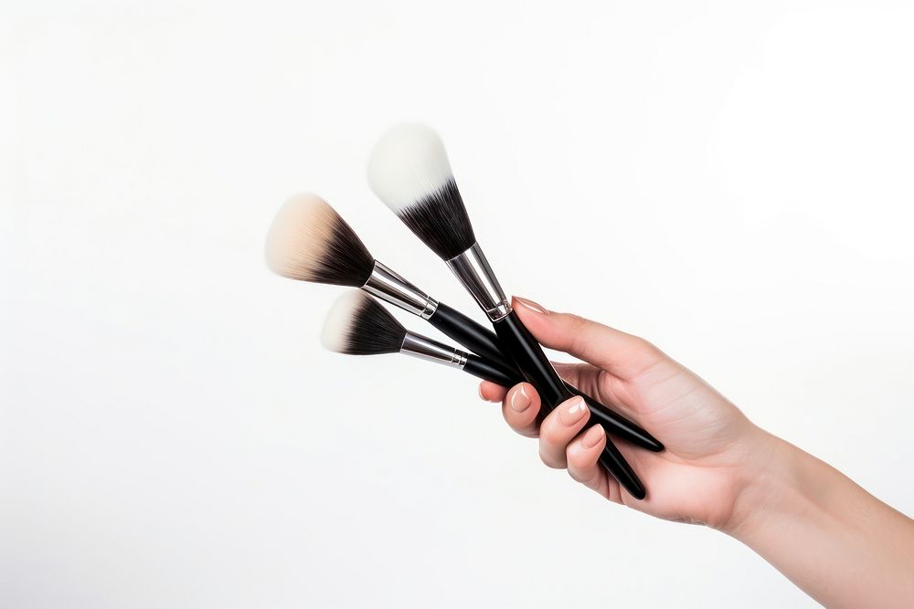 Cosmetics brush holding tool. AI generated Image by rawpixel.