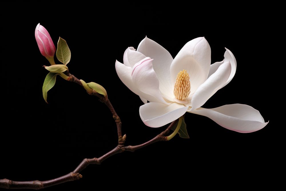 Flower magnolia blossom orchid.