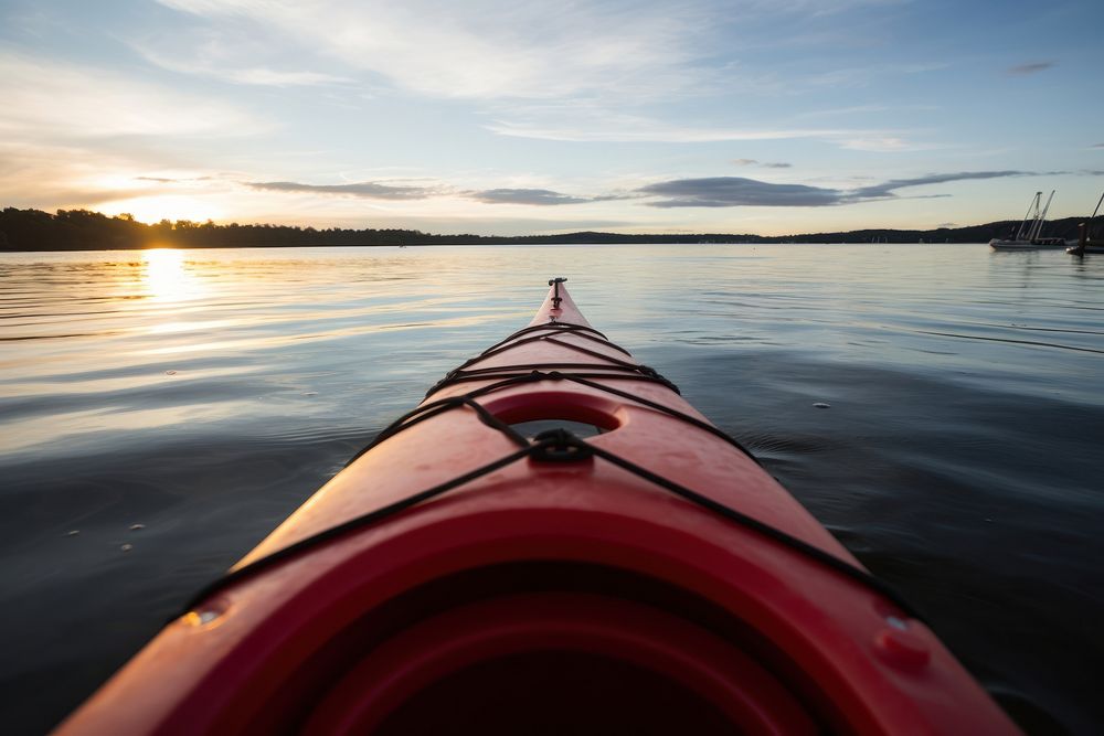 Kayak recreation kayaking outdoors. 