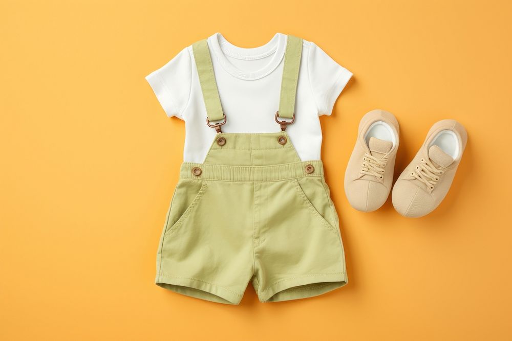 Footwear apparel shorts khaki. AI generated Image by rawpixel.