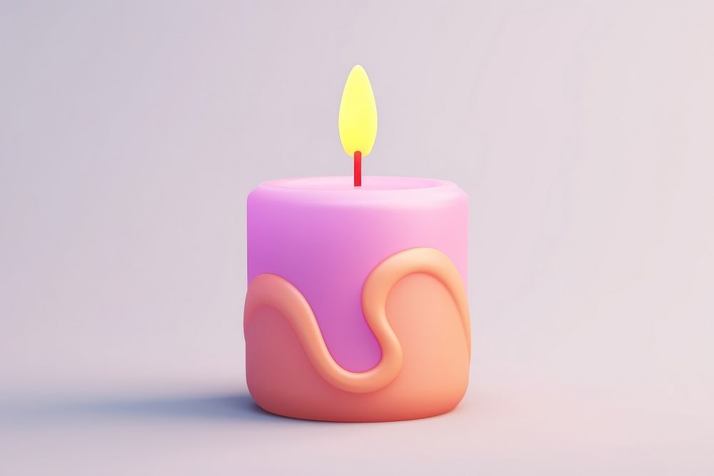 Candle illuminated anniversary celebration. AI generated Image by rawpixel.