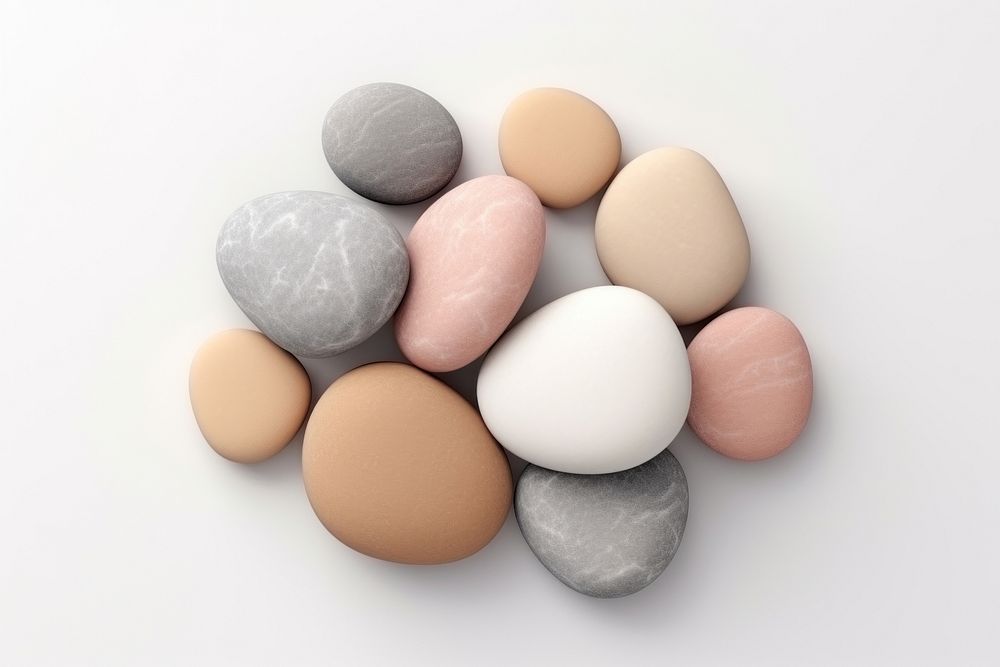 Pebble stone pill egg. AI generated Image by rawpixel.