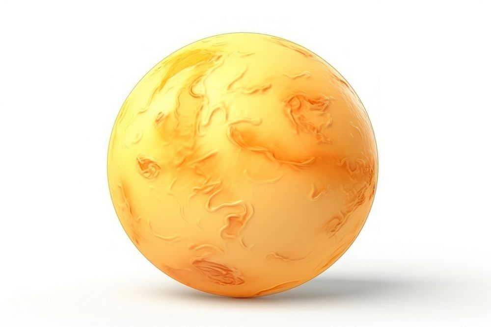 Planet sphere white background astronomy. AI generated Image by rawpixel.