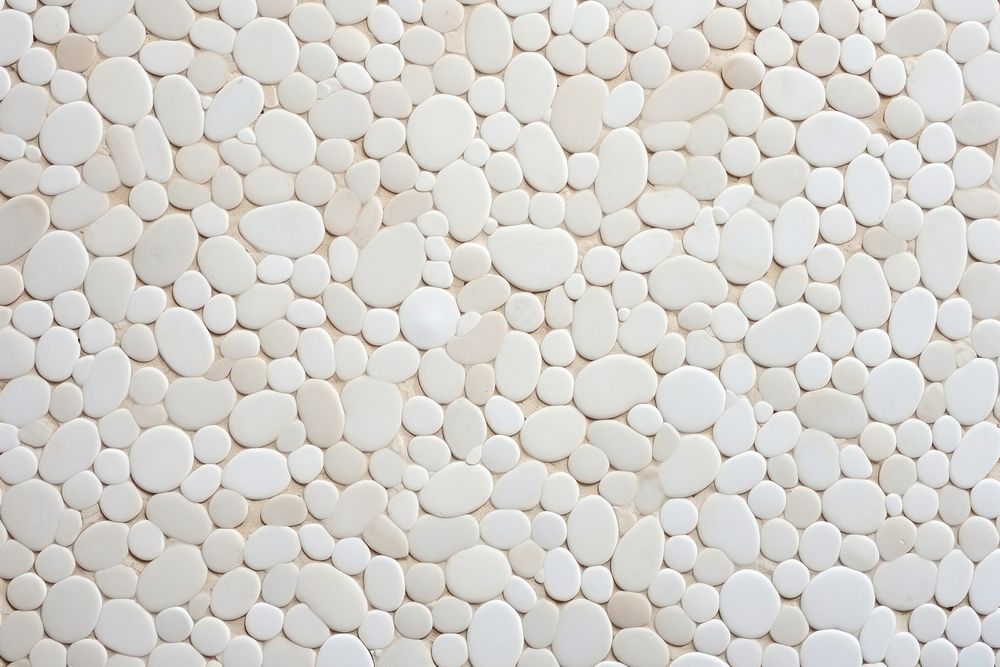 Pattern circle pebble white. AI generated Image by rawpixel.