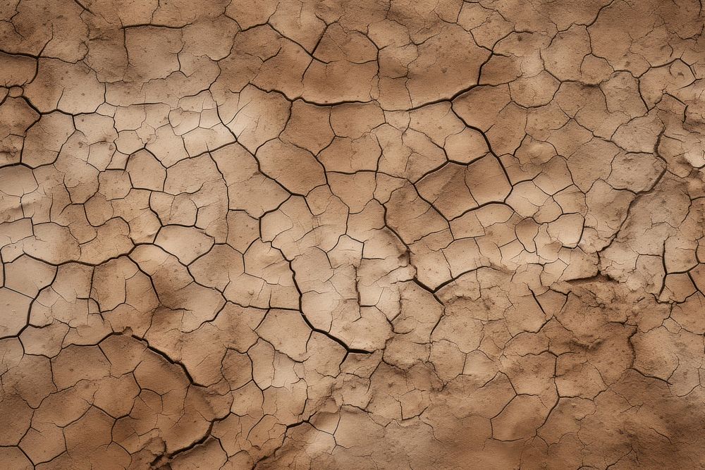 Soil texture dry mud. AI generated Image by rawpixel.