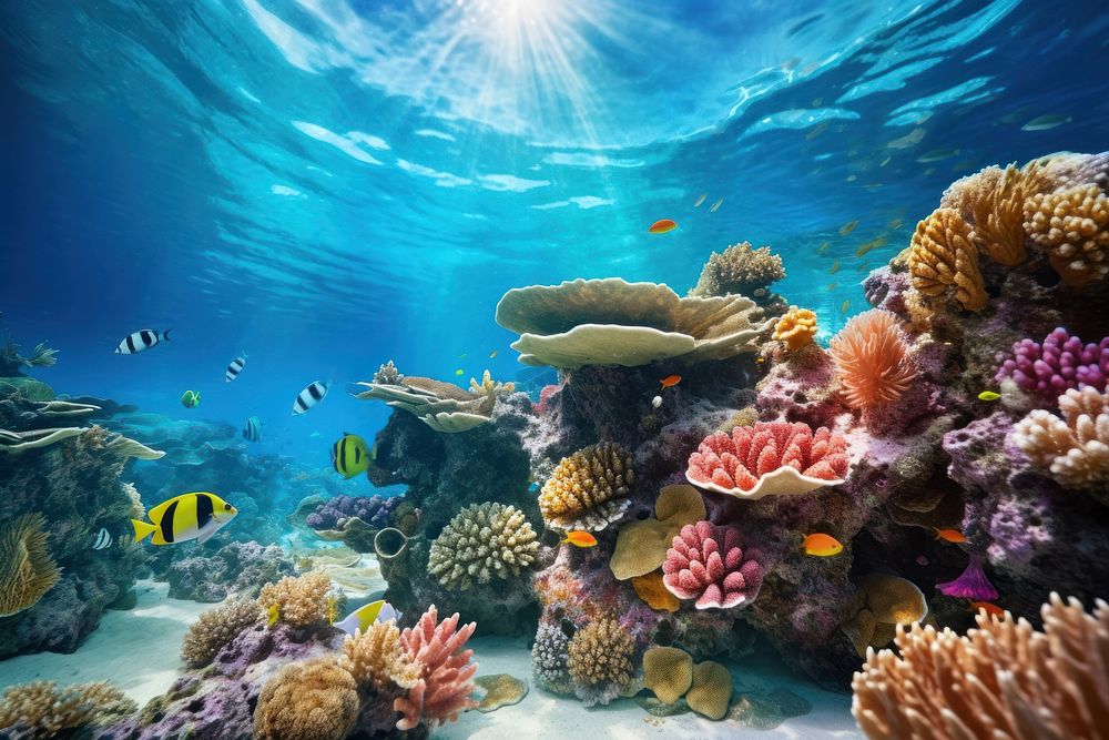 Underwater ocean outdoors nature. 