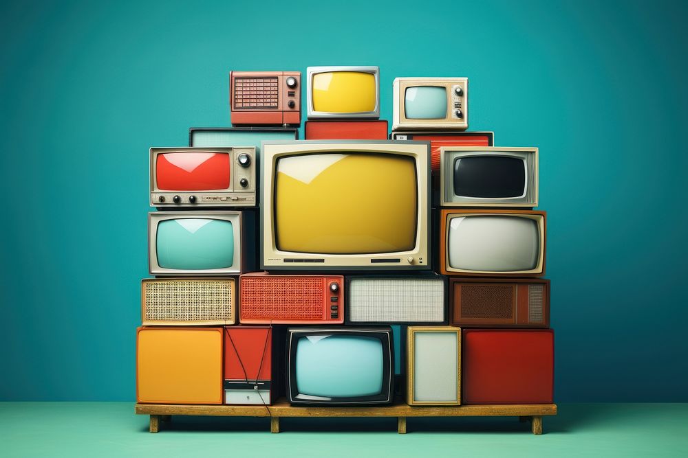 Television electronics technology variation. AI generated Image by rawpixel.