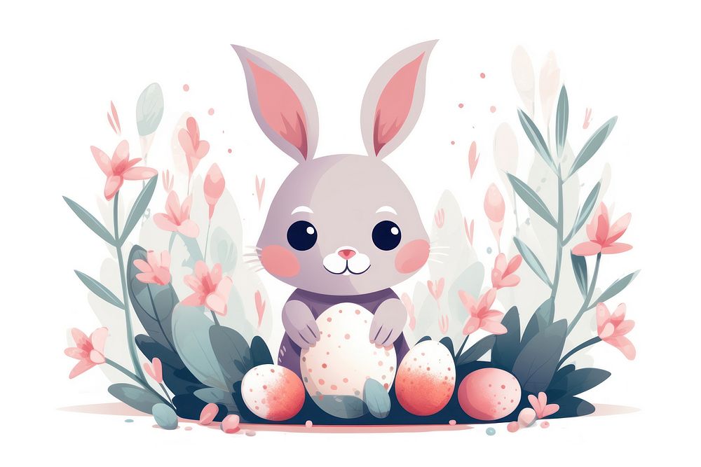 Animal mammal easter cute. AI generated Image by rawpixel.