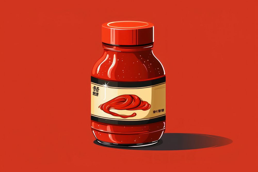 Food red refreshment condiment. AI generated Image by rawpixel.