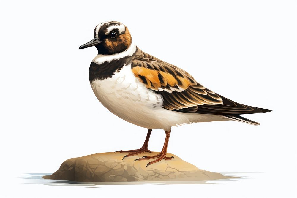 Bird animal beak sandpiper. AI generated Image by rawpixel.