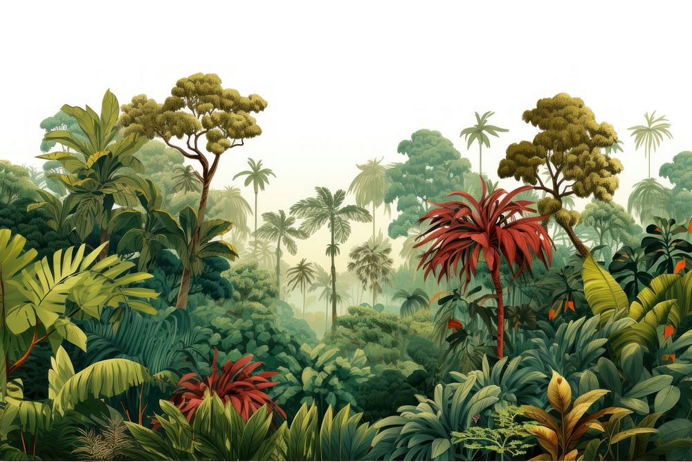Vegetation landscape outdoors tropics