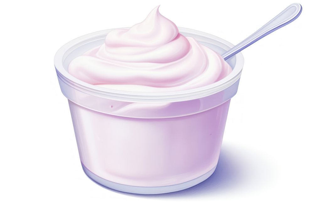 Dessert yogurt cream milk. AI generated Image by rawpixel.