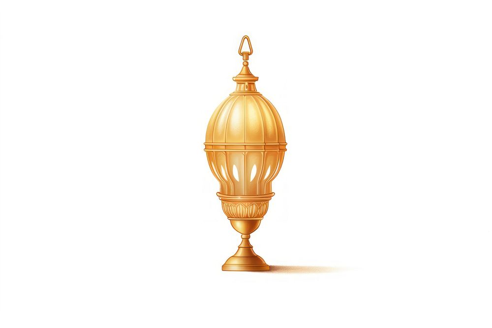 Lamp gold white background architecture. AI generated Image by rawpixel.