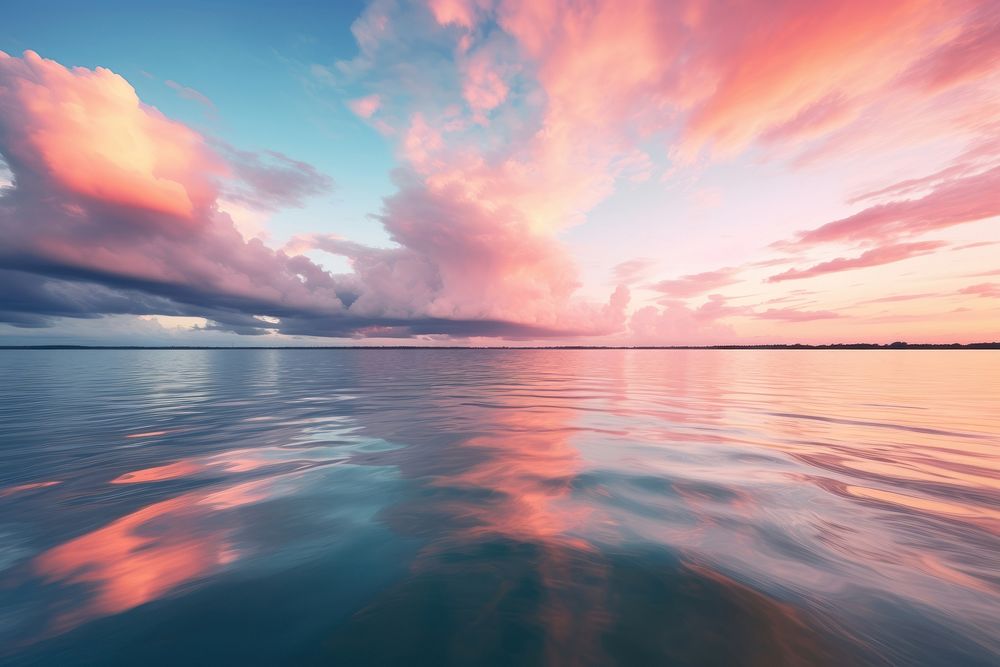 Sky landscape outdoors horizon. 