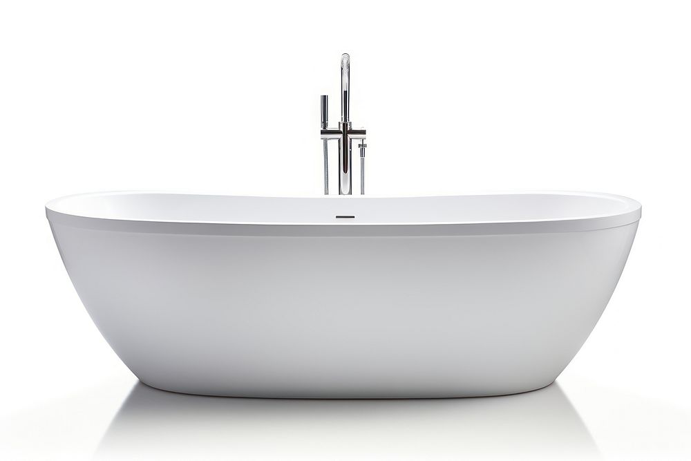 Bathtub white white background simplicity. AI generated Image by rawpixel.