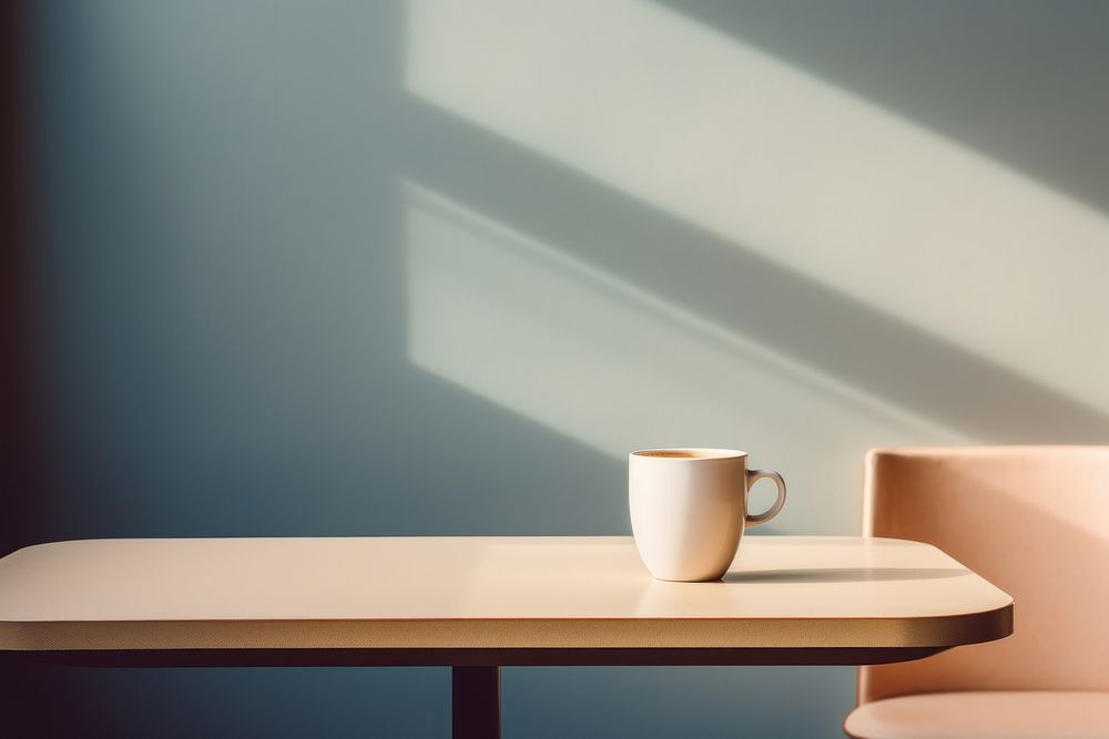 Furniture coffee table cup.