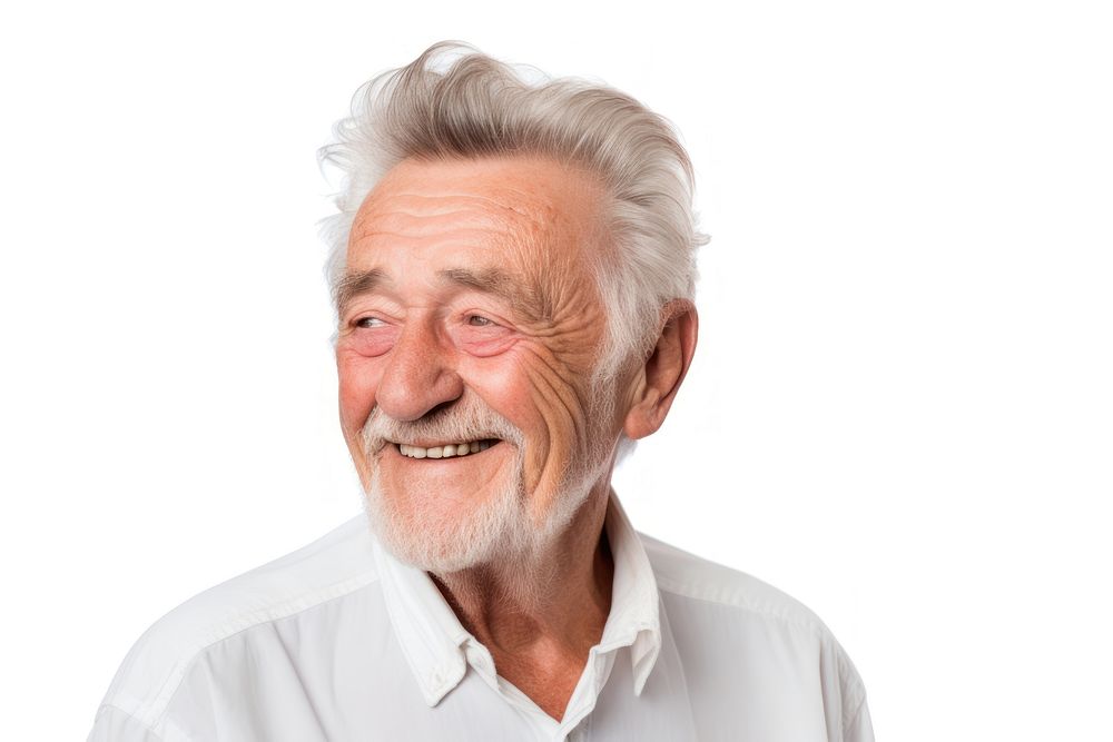 Adult happy men white background. AI generated Image by rawpixel.