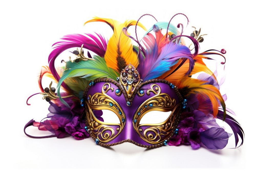 Carnival purple white background lightweight. AI generated Image by rawpixel.