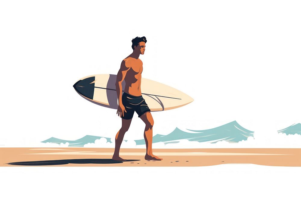 Outdoors surfing sports summer. AI generated Image by rawpixel.