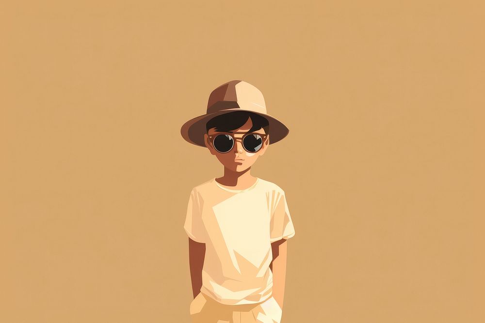 Sunglasses cartoon hat accessories. AI generated Image by rawpixel.