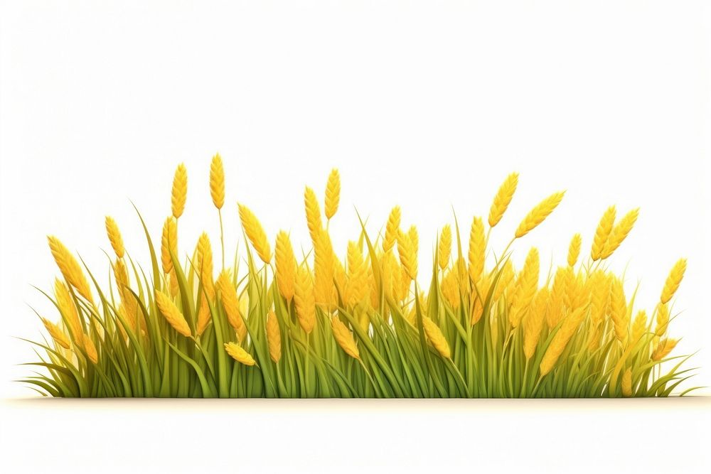 Grass outdoors yellow plant. AI generated Image by rawpixel.