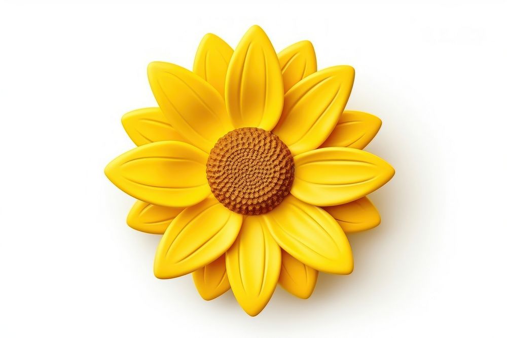 Sunflower petal plant daisy. AI generated Image by rawpixel.