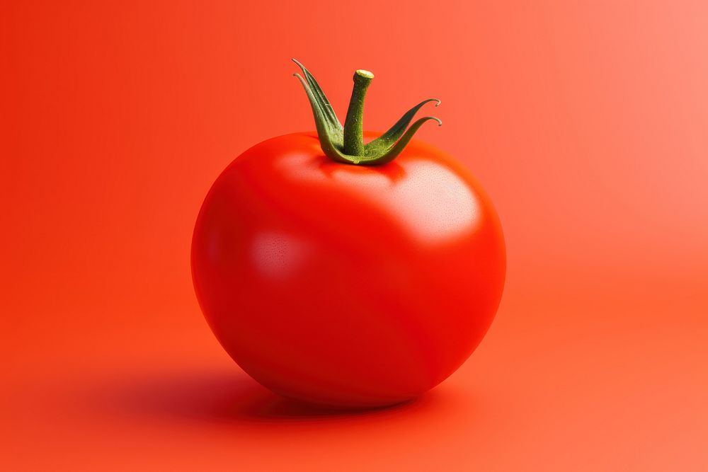 Tomato vegetable fruit plant. 