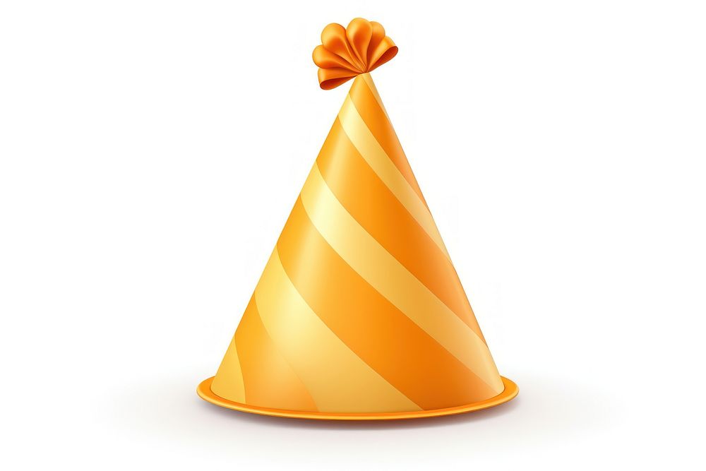 Birthday hat white background celebration. AI generated Image by rawpixel.