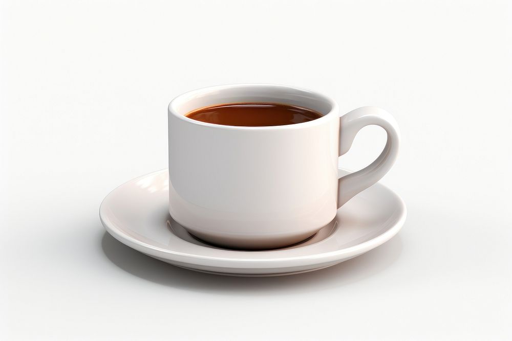 Coffee mug saucer drink. AI generated Image by rawpixel.