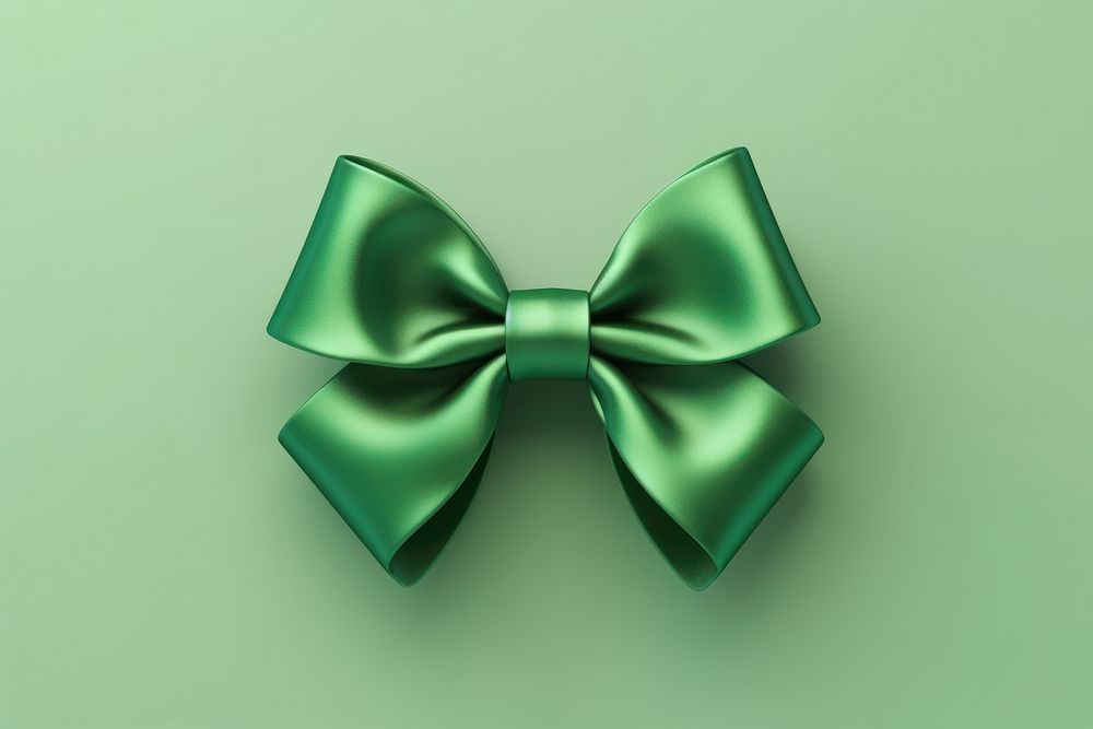 Green bow celebration accessories. AI generated Image by rawpixel.