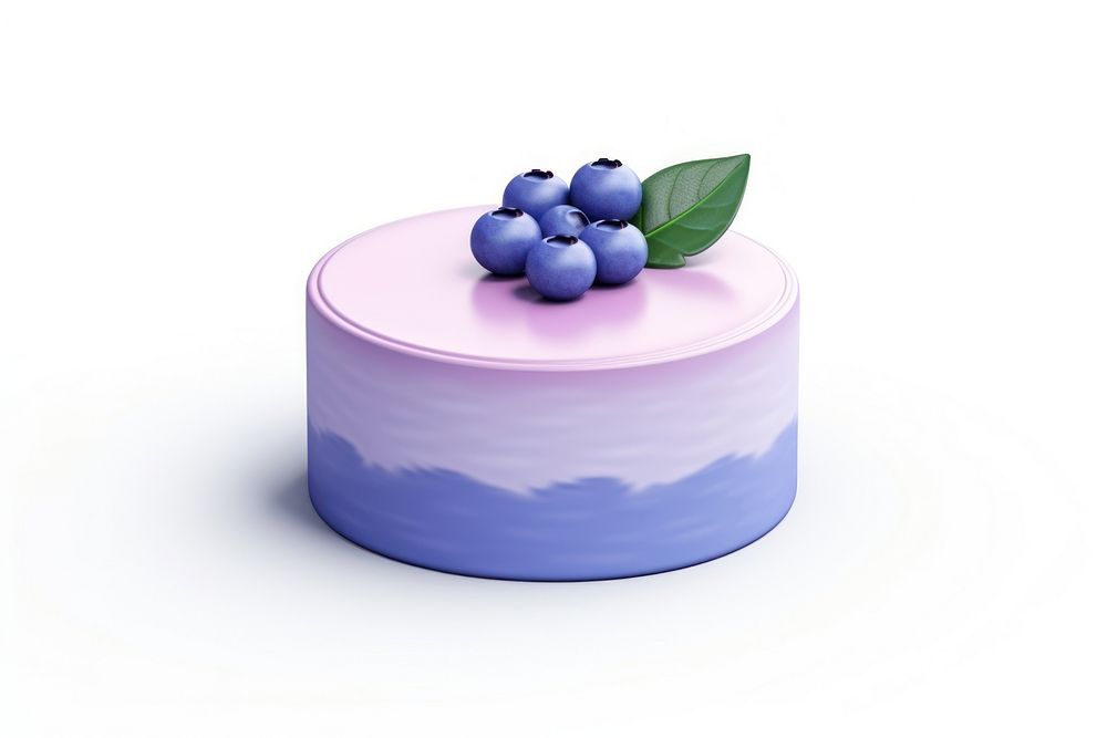Blueberry cake dessert fruit. AI generated Image by rawpixel.