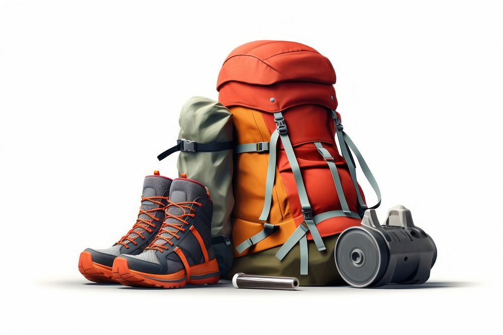 Backpack footwear shoe bag. AI generated Image by rawpixel.