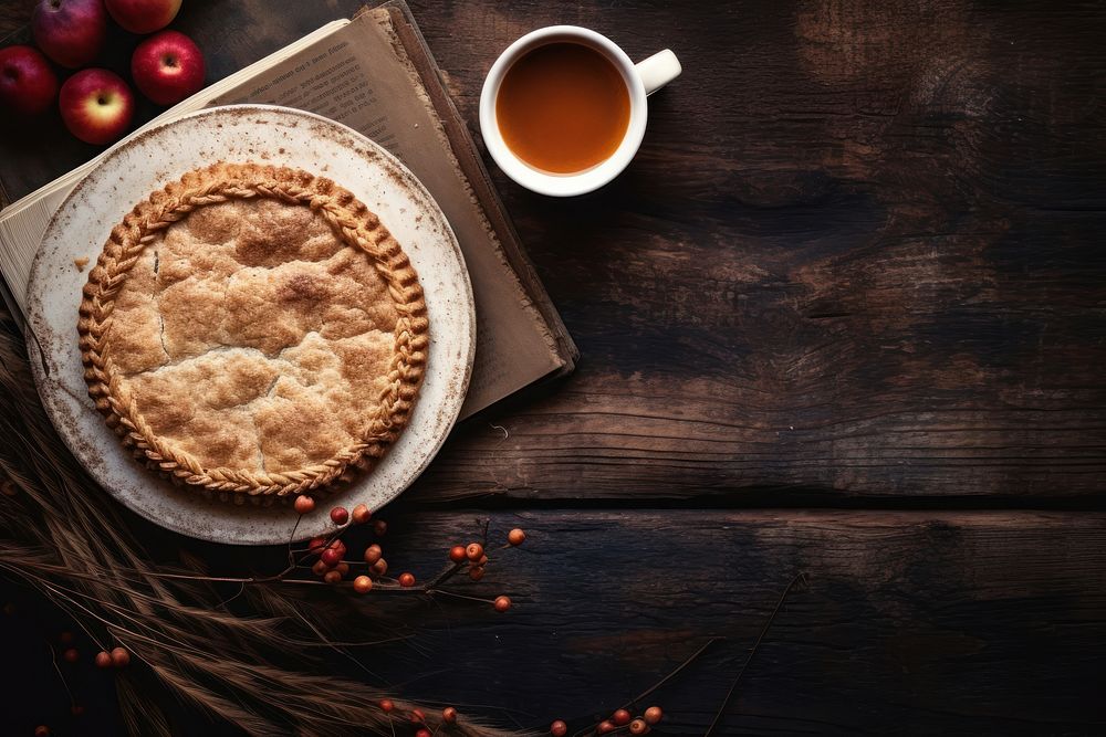 Food pie cup dessert. AI generated Image by rawpixel.