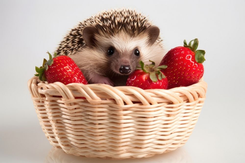 Hedgehog animal mammal rodent. AI generated Image by rawpixel.