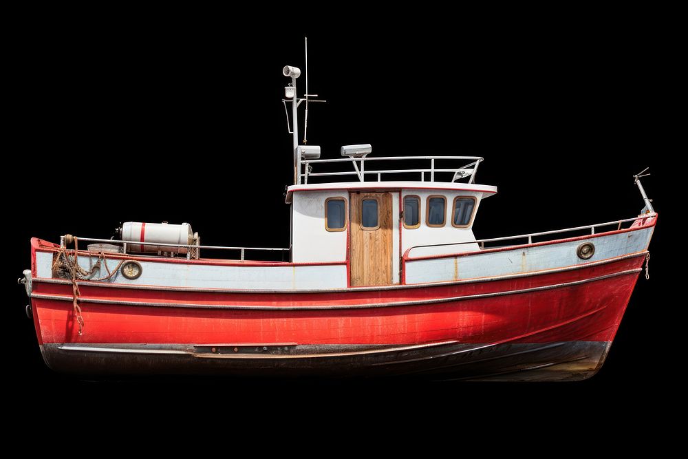 Boat vehicle tugboat transportation. AI generated Image by rawpixel.