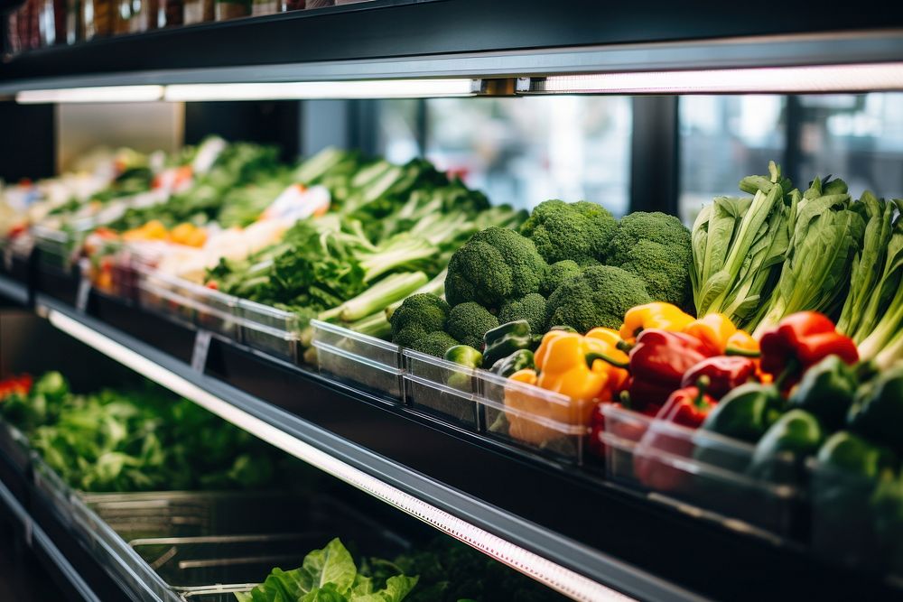 Market supermarket vegetable food. 