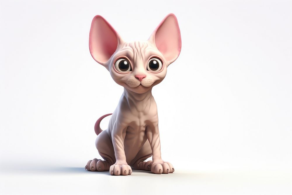 Cartoon animal mammal cute. AI generated Image by rawpixel.