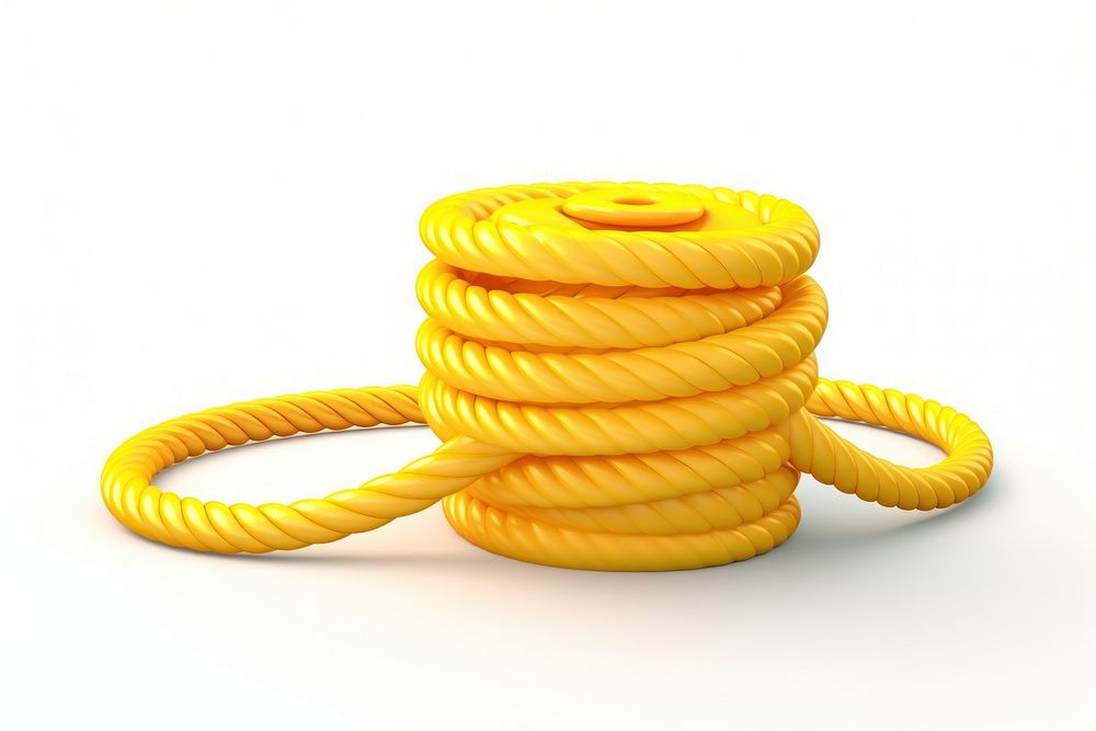 Rope white background strength twisted. AI generated Image by rawpixel.