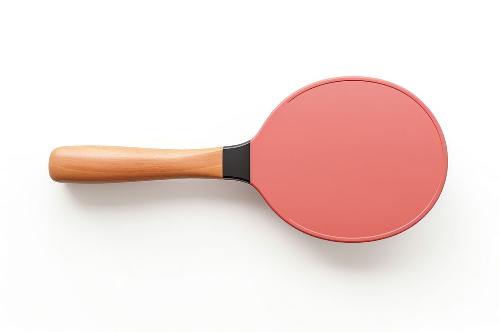 Racket tennis table tennis racket white background. AI generated Image by rawpixel.