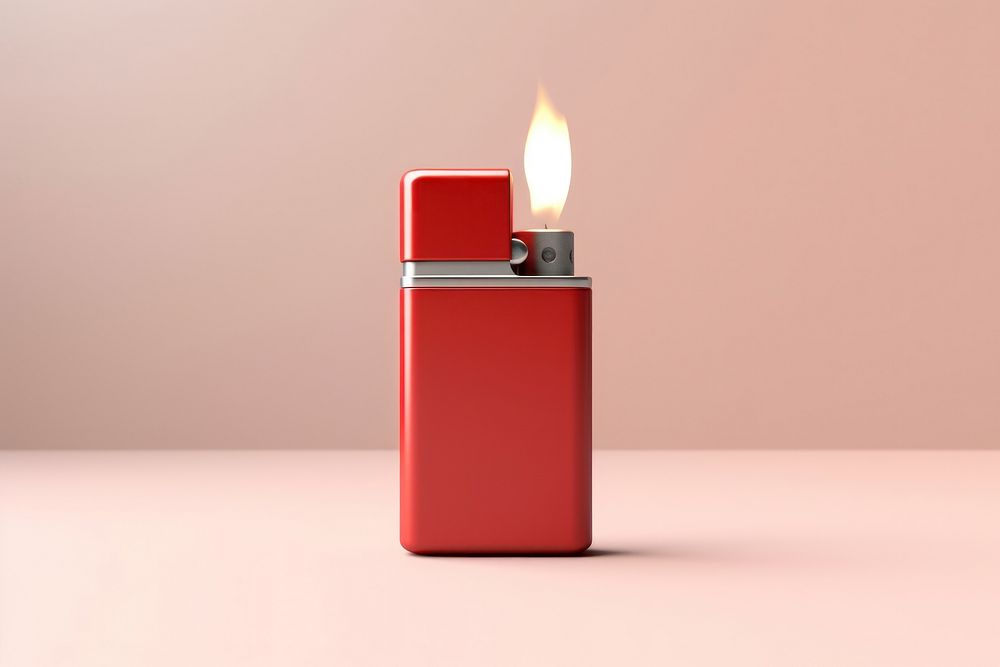 Lighter fire red technology. 