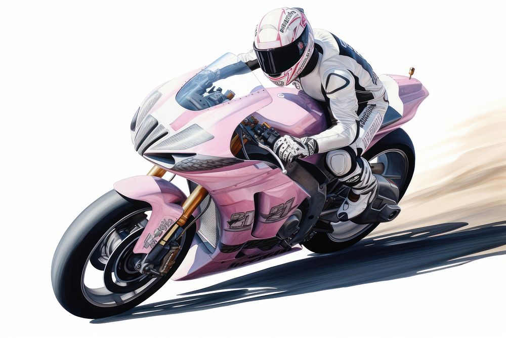 Motorcycle helmet vehicle racing. AI generated Image by rawpixel.