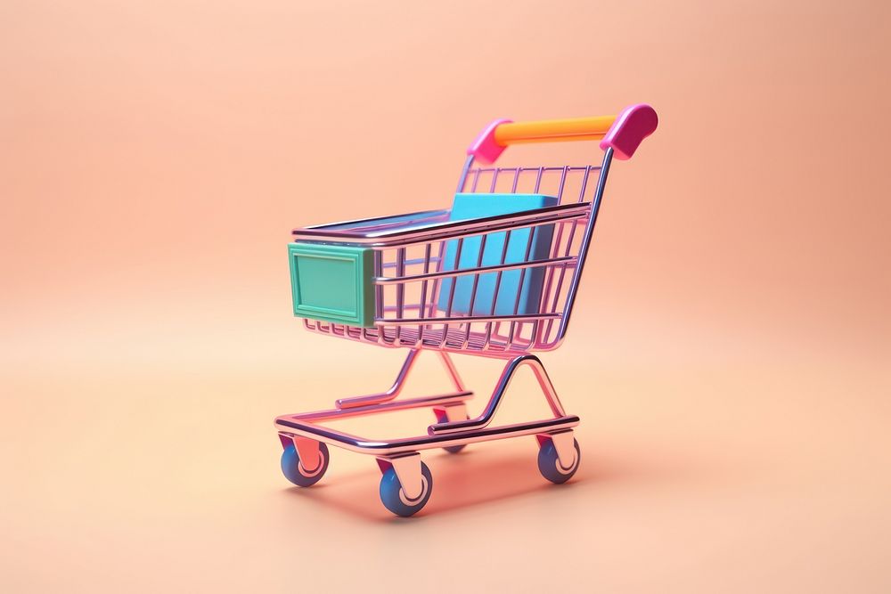 Shopping cart shopping cart consumerism. | Premium Photo Illustration ...