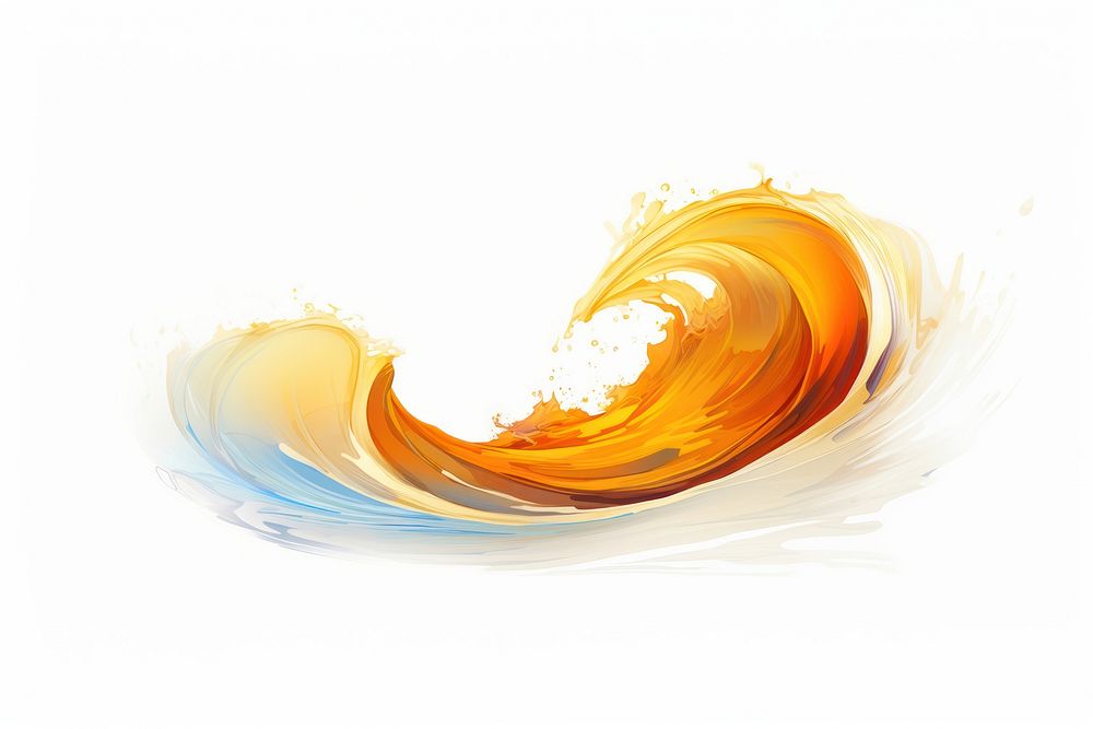 Abstract wave pattern white background splattered. AI generated Image by rawpixel.